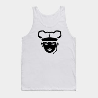 Lifeline Icon Black Tank Top